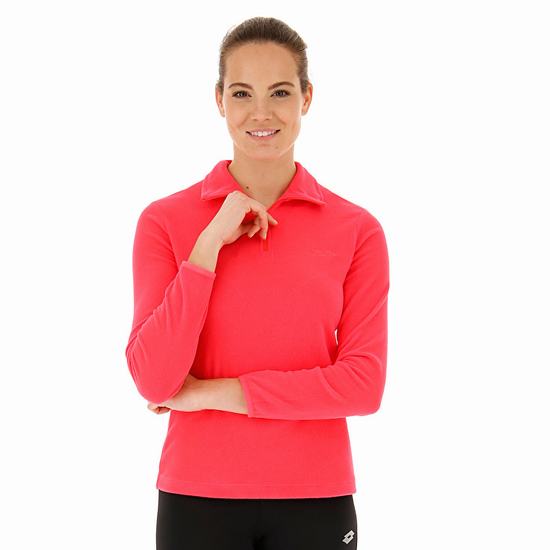 Red Lotto Sweat Cervino W Women's Sweatshirt | Lotto-91057