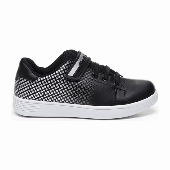 White / Black Lotto 1973 Vi Prt Cl Sl Kids' Sneakers | Lotto-21889