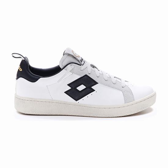 White / Black Lotto Autograph W Women's Sneakers | Lotto-29934