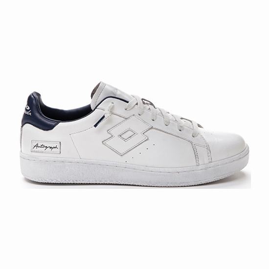 White / Blue Lotto Autograph Men's Autograph | Lotto-89510