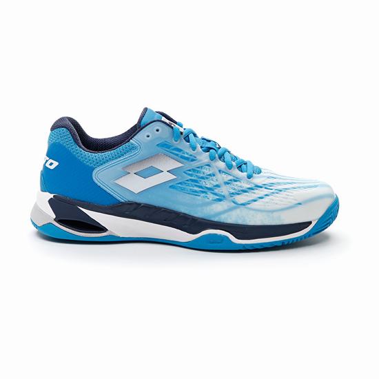 White / Blue Lotto Mirage 100 Cly Men's Tennis Shoes | Lotto-33606