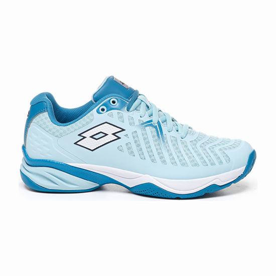 White / Blue Lotto Space 400 Alr W Women's Tennis Shoes | Lotto-67065