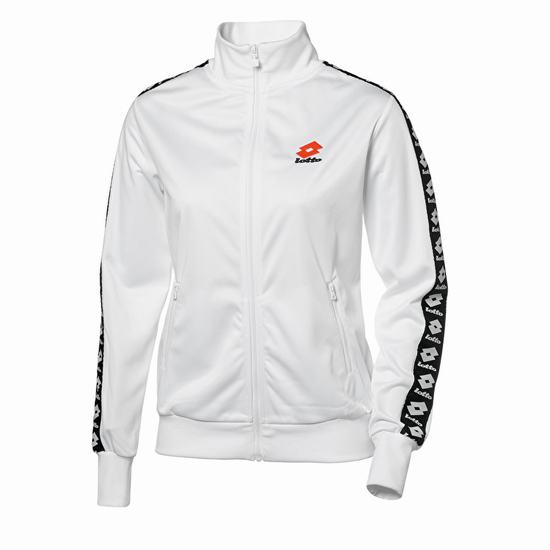 White Lotto Athletica Classic W Sweat Women's Sweatshirt | Lotto-73207