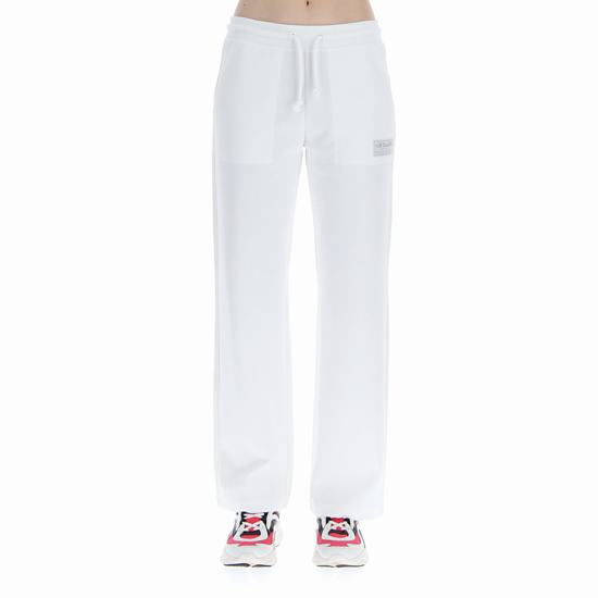 White Lotto Athletica Due W Iv Pl Women's Pants | Lotto-29201