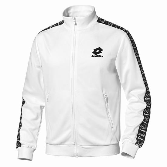 White Lotto Athletica Ii Sweat Men's Sweatshirt | Lotto-63033