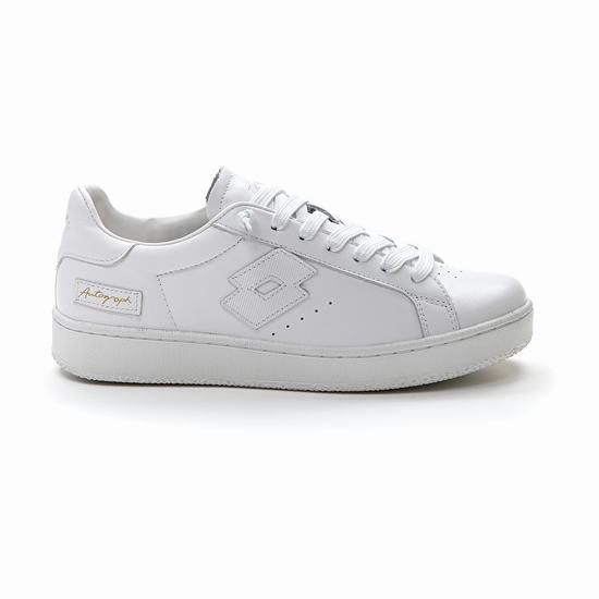 White Lotto Autograph W Women's Sneakers | Lotto-31492