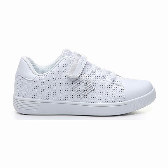 White / Silver Lotto 1973 Vii Kids' Sneakers | Lotto-68189