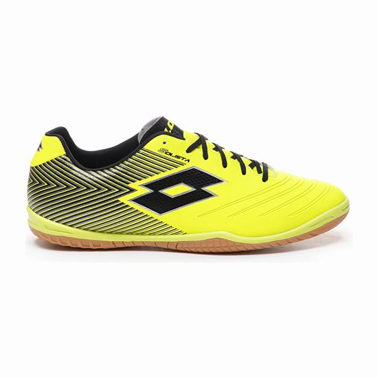 Yellow / Black Lotto Solista 700 Ii Id Men's Soccer Shoes | Lotto-29385