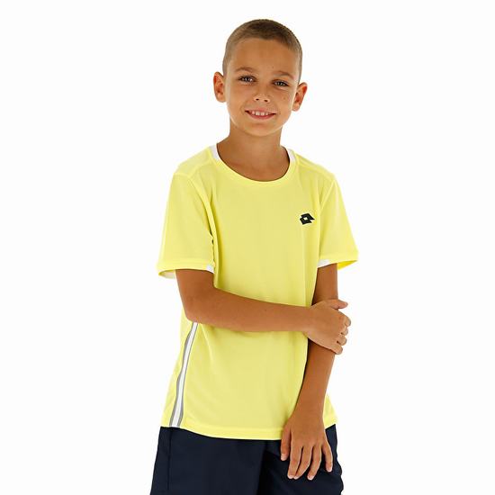 Yellow Lotto Squadra B Pl Kids' T Shirts | Lotto-79908